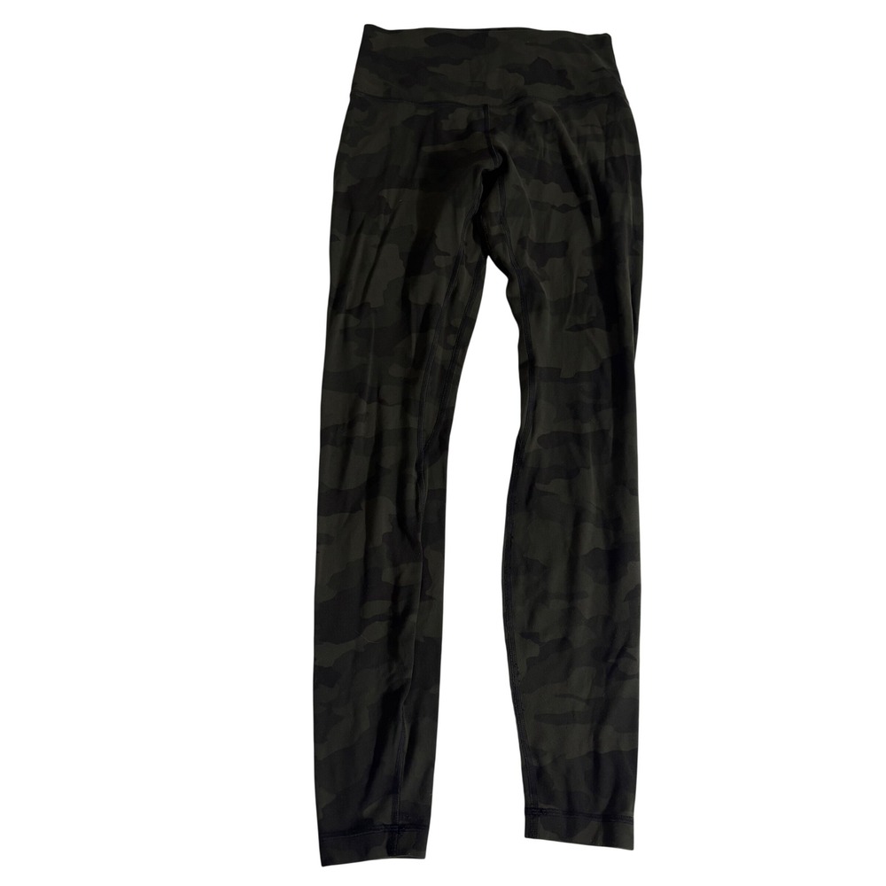 Lululemon Align High Rise Pant 28 Heritage 365 Camo Dark Olive Multi Size 6